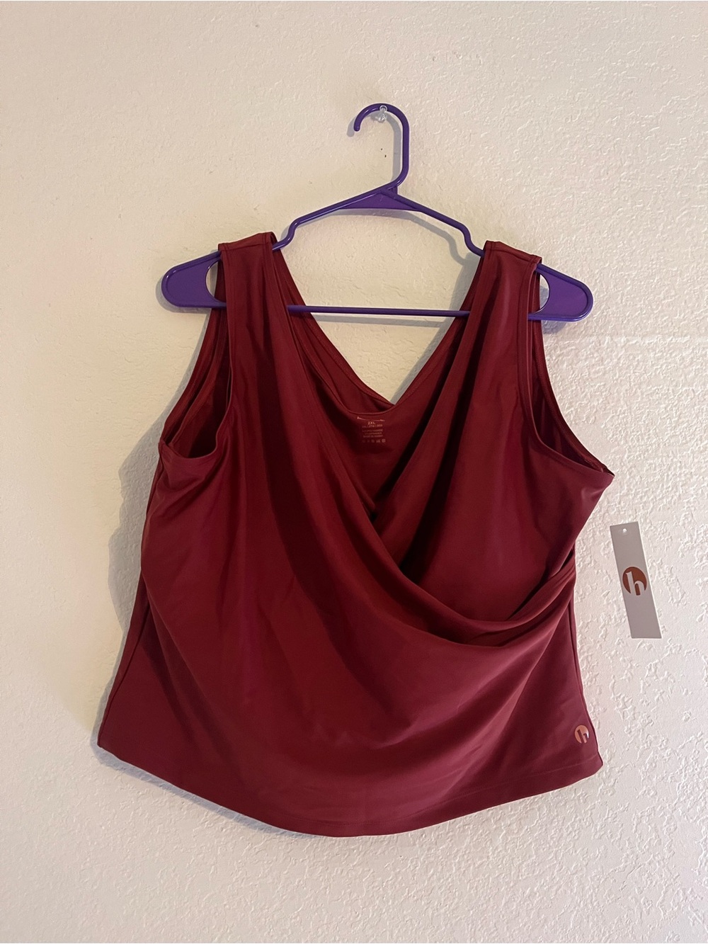 HONEYMARK NWT Nursing Tankini Swim Top 2XL